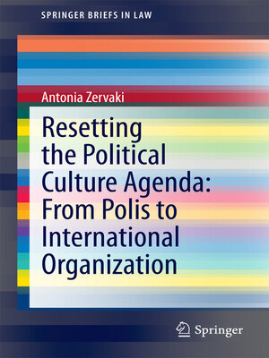 cover image of Resetting the Political Culture Agenda